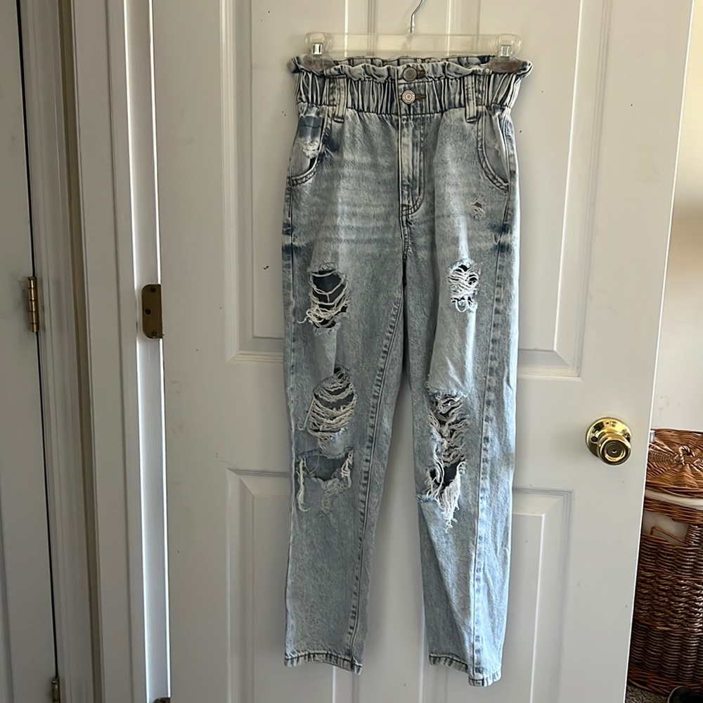 High rise mom Jean